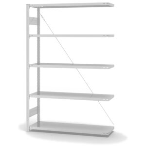 Fachbodenregal Stecksystem ORION PLUS - Typ L - Anbauregal