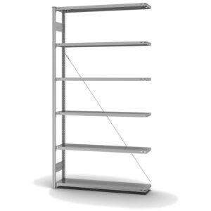 Fachbodenregal Stecksystem ORION PLUS - Typ L - Anbauregal