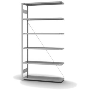 Fachbodenregal Stecksystem ORION PLUS - Typ L - Anbauregal