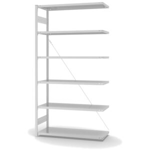Fachbodenregal Stecksystem ORION PLUS - Typ L - Anbauregal