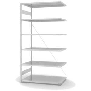 Fachbodenregal Stecksystem ORION PLUS - Typ L - Anbauregal