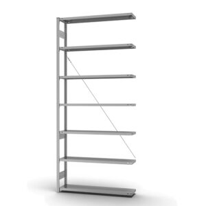 Fachbodenregal Stecksystem ORION PLUS - Typ L - Anbauregal