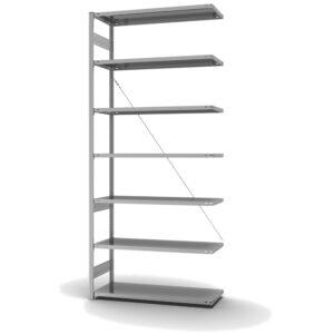 Fachbodenregal Stecksystem ORION PLUS - Typ L - Anbauregal