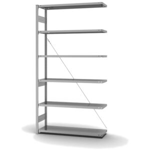 Fachbodenregal Stecksystem ORION PLUS - Typ M - Anbauregal