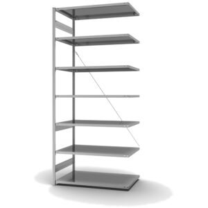 Fachbodenregal Stecksystem ORION PLUS - Typ M - Anbauregal