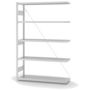 Fachbodenregal Stecksystem ORION PLUS - Typ S - Anbauregal