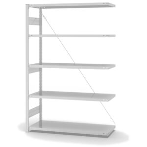 Fachbodenregal Stecksystem ORION PLUS - Typ S - Anbauregal