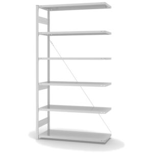 Fachbodenregal Stecksystem ORION PLUS - Typ S - Anbauregal