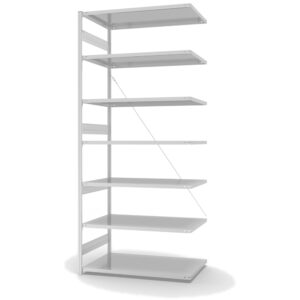 Fachbodenregal Stecksystem ORION PLUS - Typ S - Anbauregal