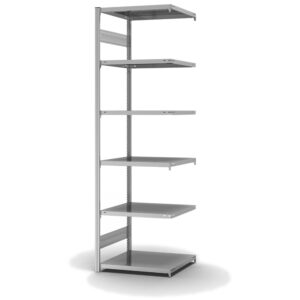 Fachbodenregal Stecksystem ORION PLUS - Typ L - Anbauregal