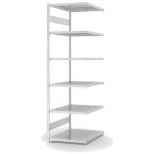 Fachbodenregal Stecksystem ORION PLUS - Typ L - Anbauregal