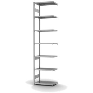 Fachbodenregal Stecksystem ORION PLUS - Typ L - Anbauregal