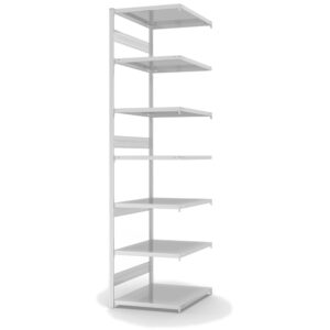 Fachbodenregal Stecksystem ORION PLUS - Typ S - Anbauregal