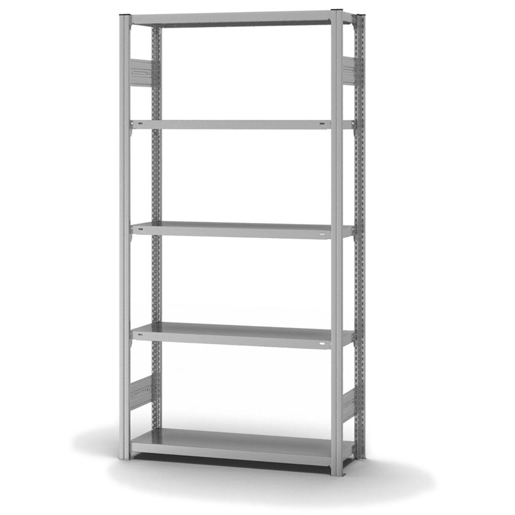 Fachbodenregal Stecksystem Typ L -  Grundfeld