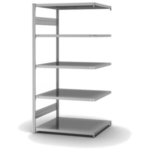 Fachbodenregal Stecksystem ORION PLUS - Typ L - Anbauregal