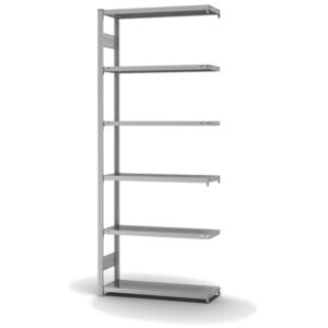 Fachbodenregal Stecksystem ORION PLUS - Typ L - Anbauregal