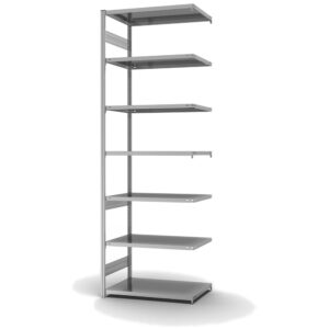 Fachbodenregal Stecksystem ORION PLUS - Typ L - Anbauregal