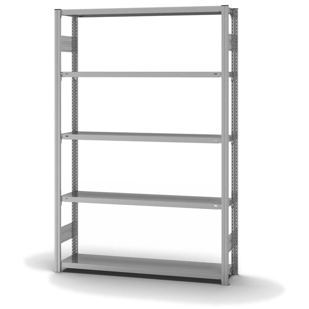 Fachbodenregal Stecksystem Typ L -  Grundfeld