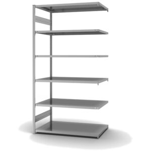 Fachbodenregal Stecksystem ORION PLUS - Typ L - Anbauregal