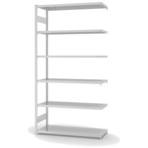 Fachbodenregal Stecksystem ORION PLUS - Typ L - Anbauregal