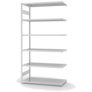 Fachbodenregal Stecksystem ORION PLUS - Typ L - Anbauregal