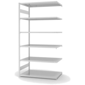 Fachbodenregal Stecksystem ORION PLUS - Typ L - Anbauregal