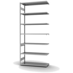 Fachbodenregal Stecksystem ORION PLUS - Typ L - Anbauregal