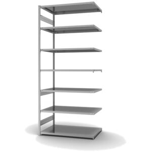Fachbodenregal Stecksystem ORION PLUS - Typ L - Anbauregal