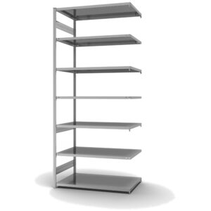 Fachbodenregal Stecksystem ORION PLUS - Typ M - Anbauregal