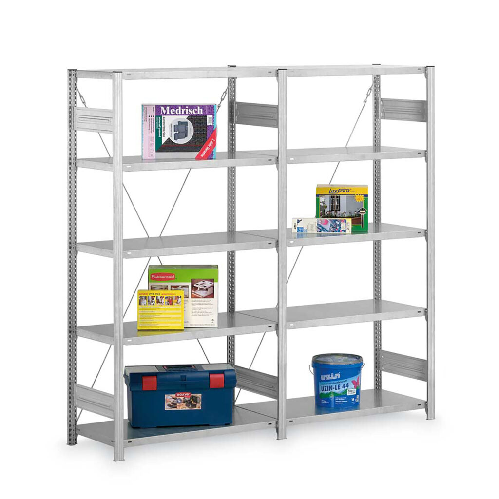 Fachbodenregal Stecksystem Basic - Grundfeld