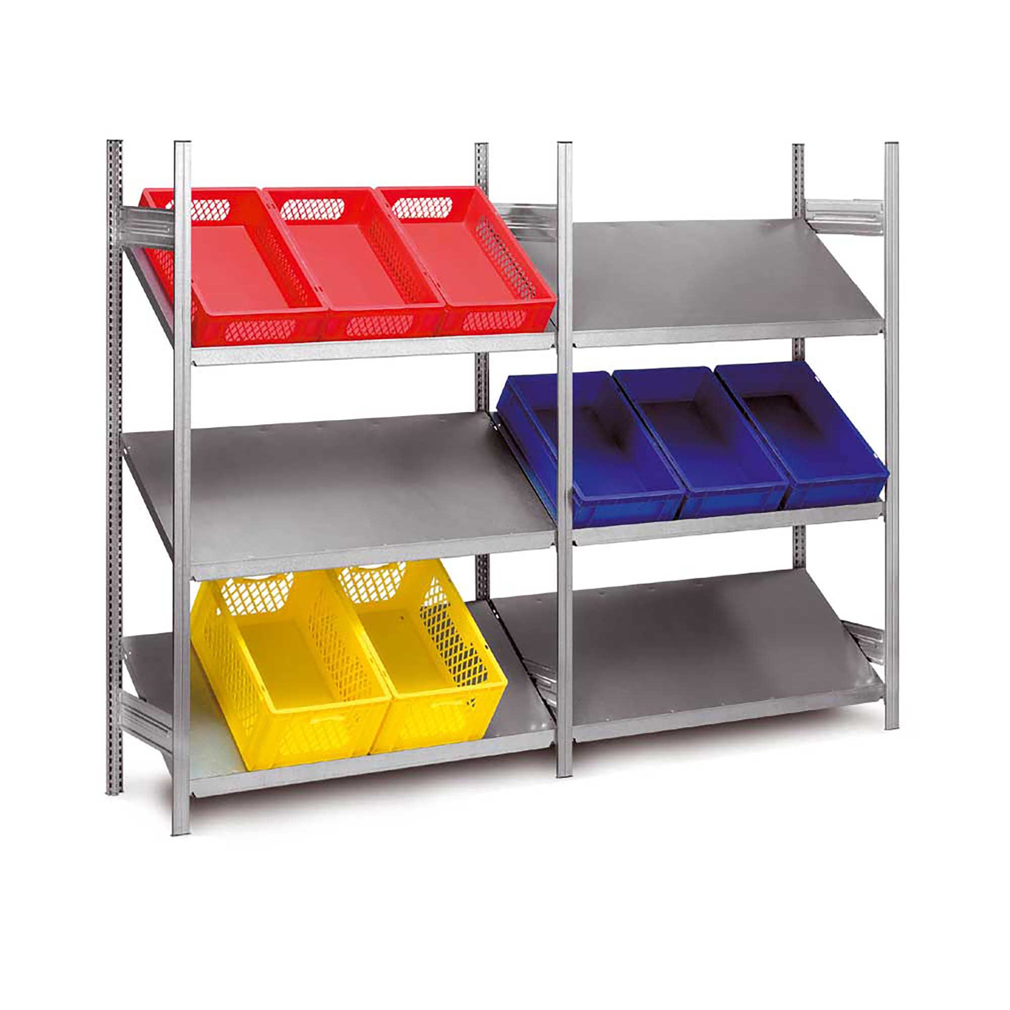 Grundregal 02-201n-101616 in verschiedenen Breiten und Farben erhältlich hofe Regalsysteme