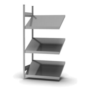 Schrägbodenregal Stecksystem ORION PLUS, Anbaufeld