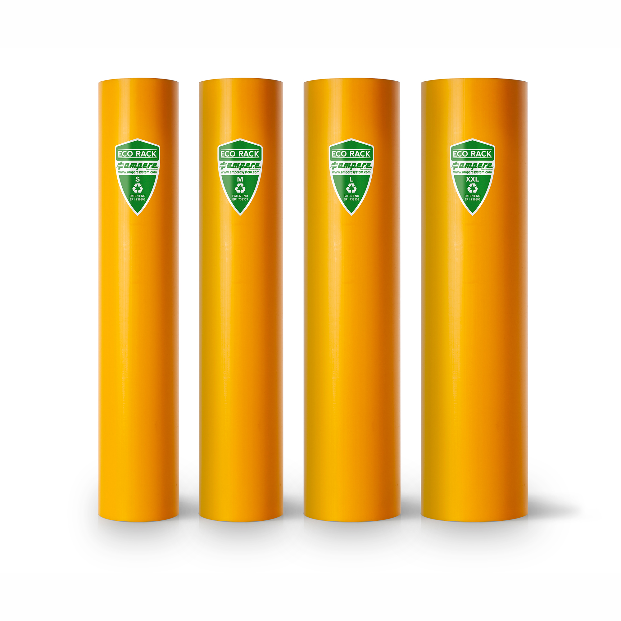 Regalstützenschutz - Eco Rack - Höhe 600 mm 03-301n-100005 in den Größen S - XXL a.m.p.e.r.e.