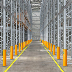 Regalstützenschutz - Eco Rack - Höhe 600 mm 03-301n-100005 in den Größen S - XXL a.m.p.e.r.e.