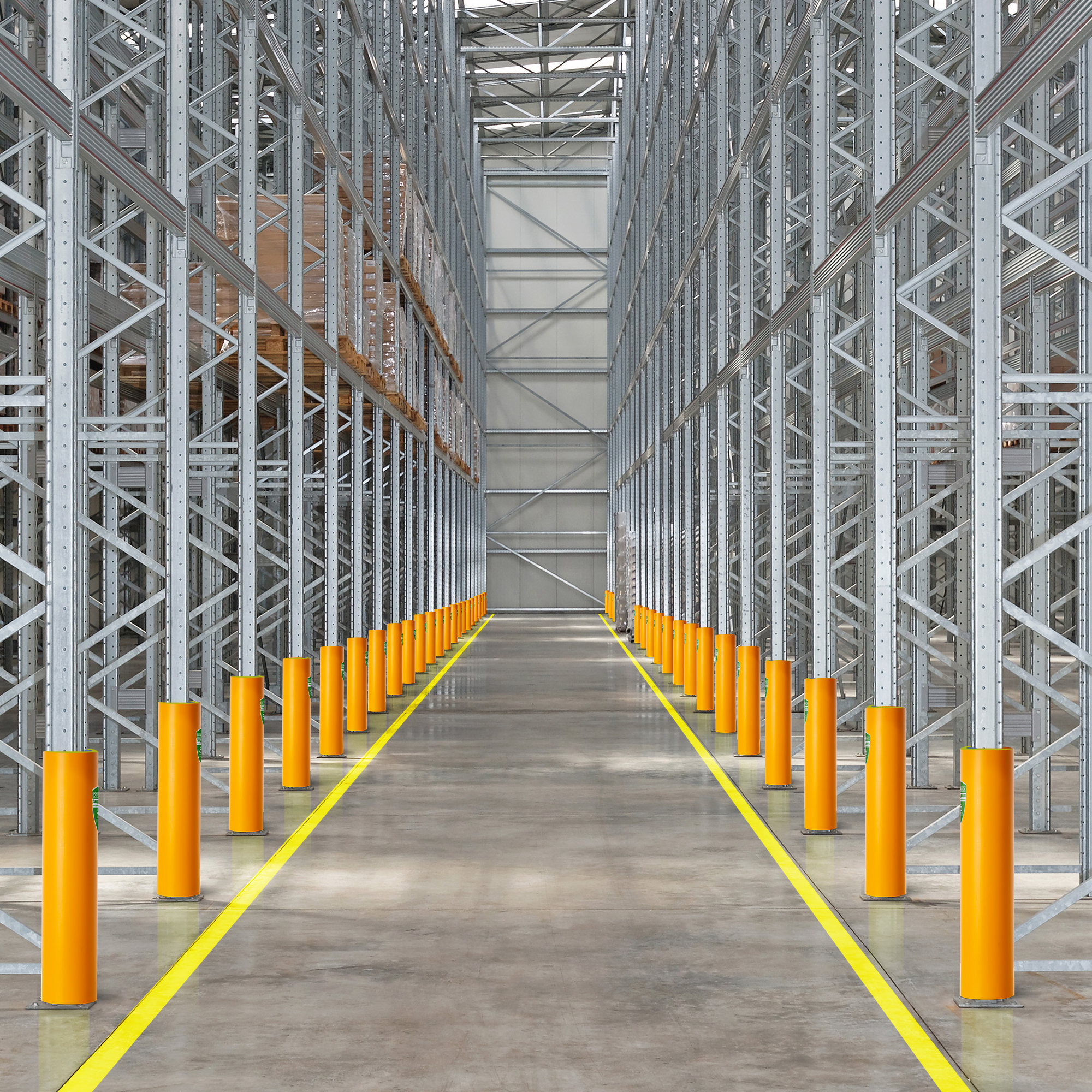 Regalstützenschutz - Eco Rack - Höhe 600 mm 03-301n-100005 in den Größen S - XXL a.m.p.e.r.e.