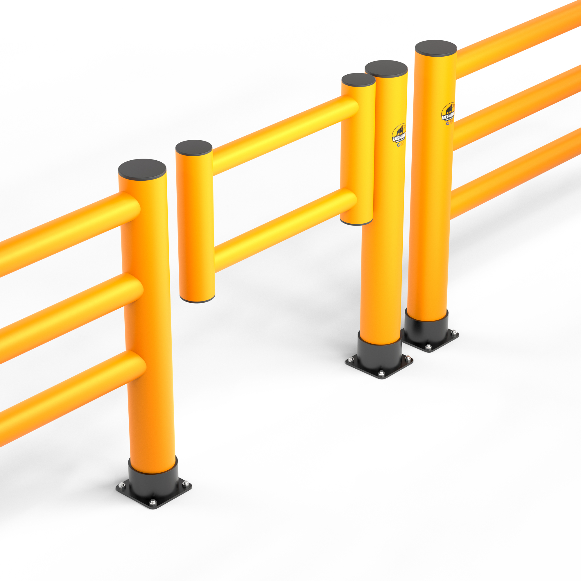 Schwingtür Rack-Mammut® für Handlauf 03-301n-100048 Höhe 1.100 mm a.m.p.e.r.e.