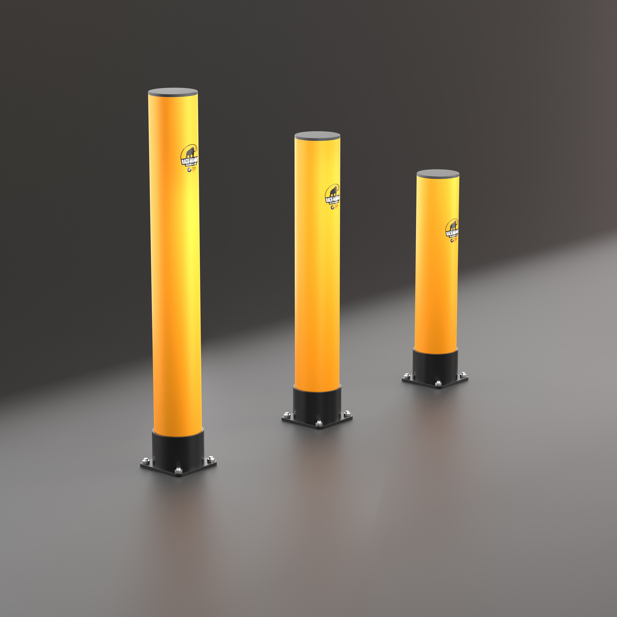 Rammschutz-Poller Rack-Mammut® 03-301n-100054 Ø 140 mm a.m.p.e.r.e.