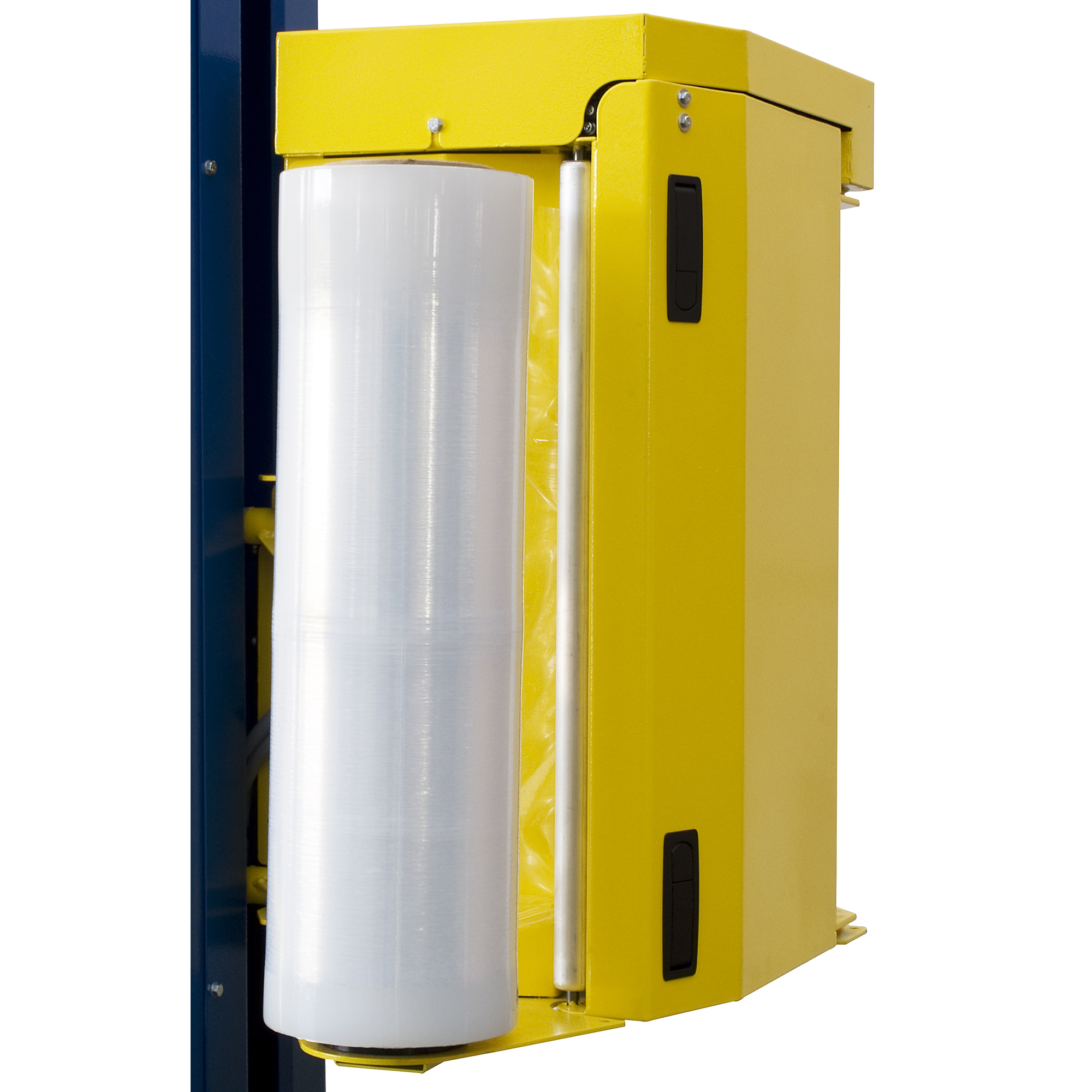Folienwickelroboter – FROMM FR350 04-401n-100050 Säulenhöhe 2.315 mm für Wickelhöhe 2.100 mm - magnetische Rollenbremsen FROMM