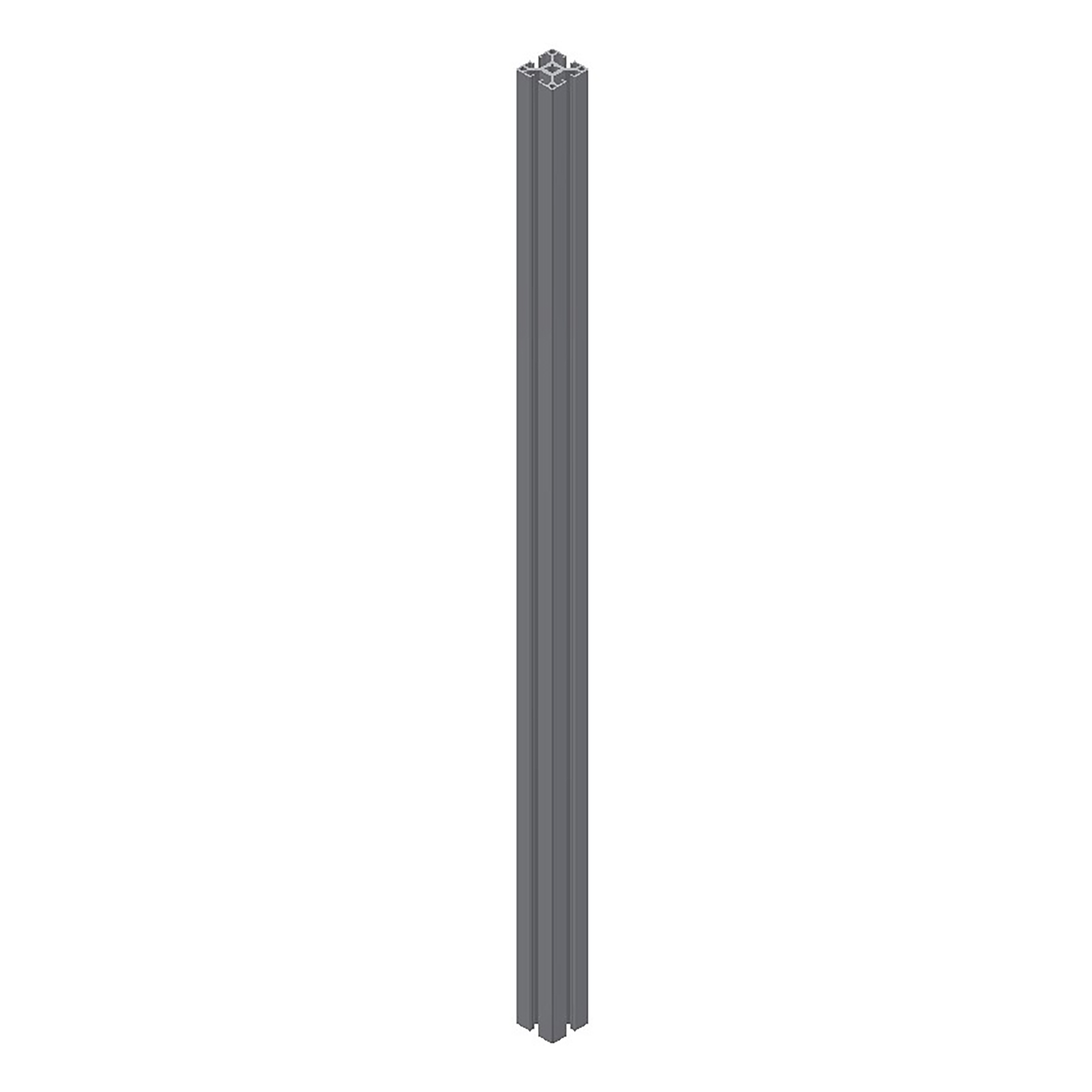 Systemträger für Packtisch 05-501n-100372 Profilsäule mit Profilnuten - Länge 950 mm Thomas Dahmen