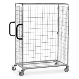 Gitterrückwand für fetra<sup>®</sup> Drahtgitter-Kommissionierwagen