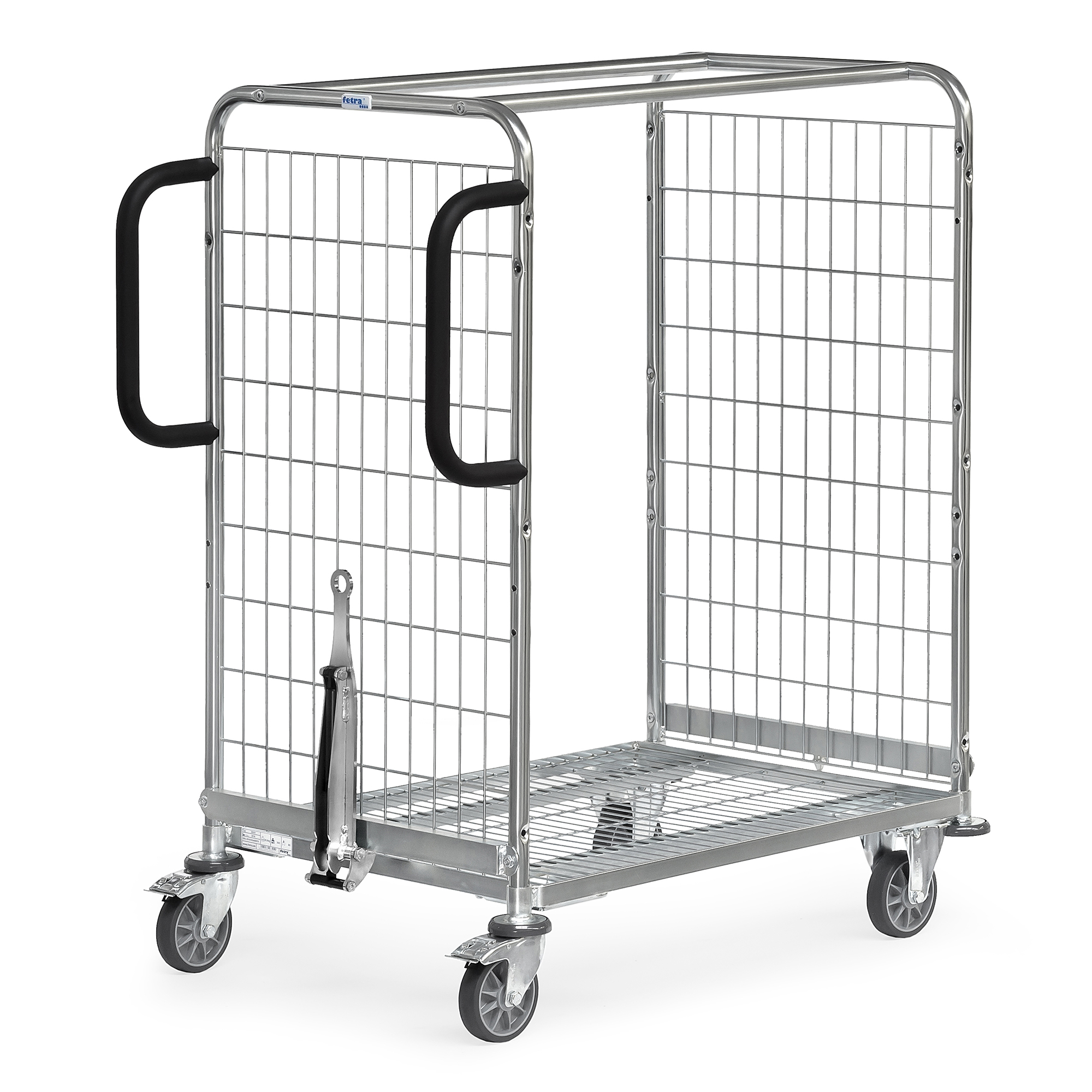 Deichsel + Kupplung für fetra® Drahtgitter-Kommissionierwagen 06-601n-100029 in verschiedenen Varianten erhältlich Fetra