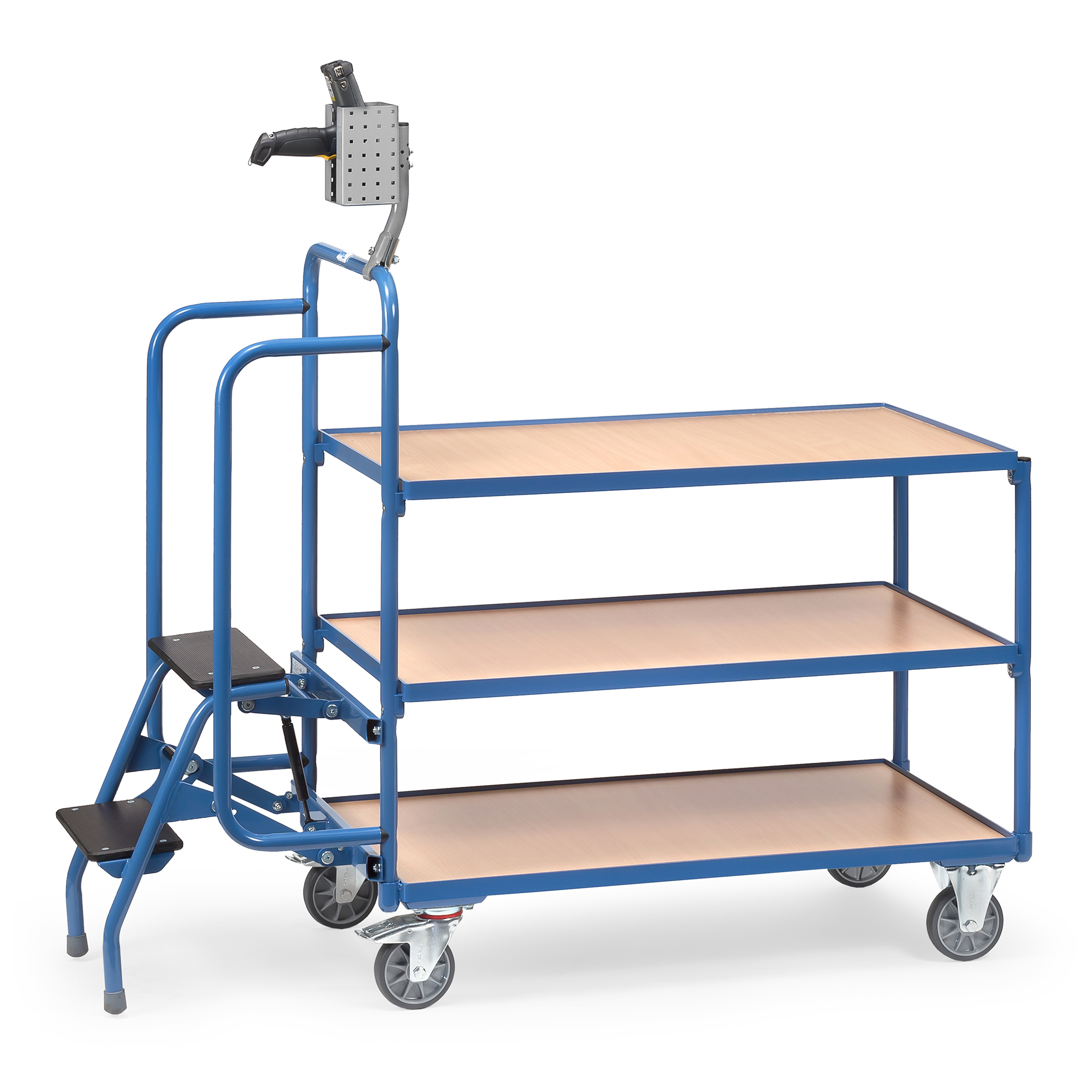 Scannerhalter für fetra® Drahtgitter-Kommissionierwagen 06-601n-100055 in verschiedenen Farben erhältlich Fetra