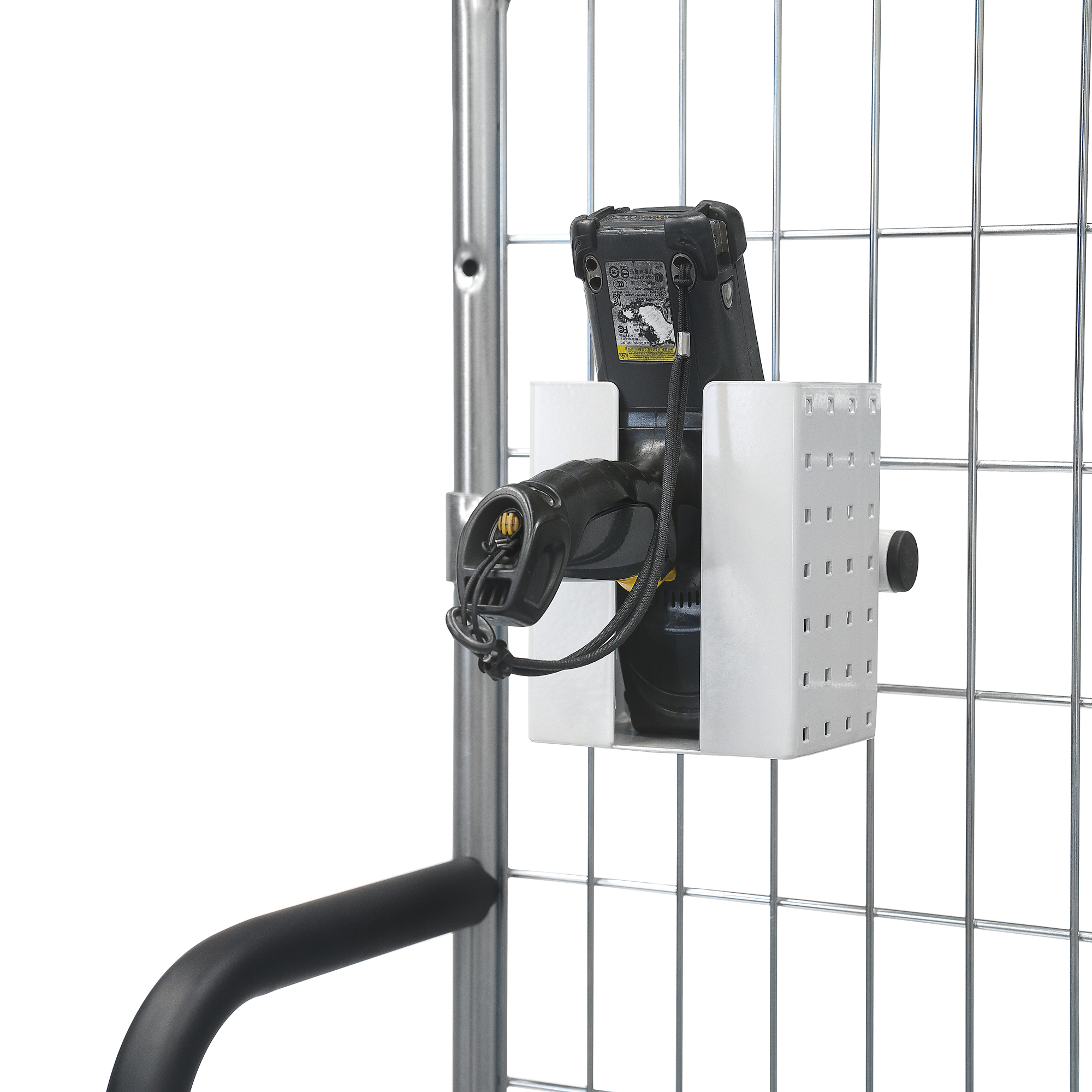 Scannerhalter für fetra® Drahtgitter-Kommissionierwagen 06-601n-100055 in verschiedenen Farben erhältlich Fetra
