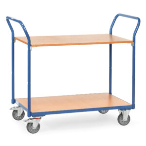fetra<sup>®</sup> Tischwagen mit 2 Ebenen