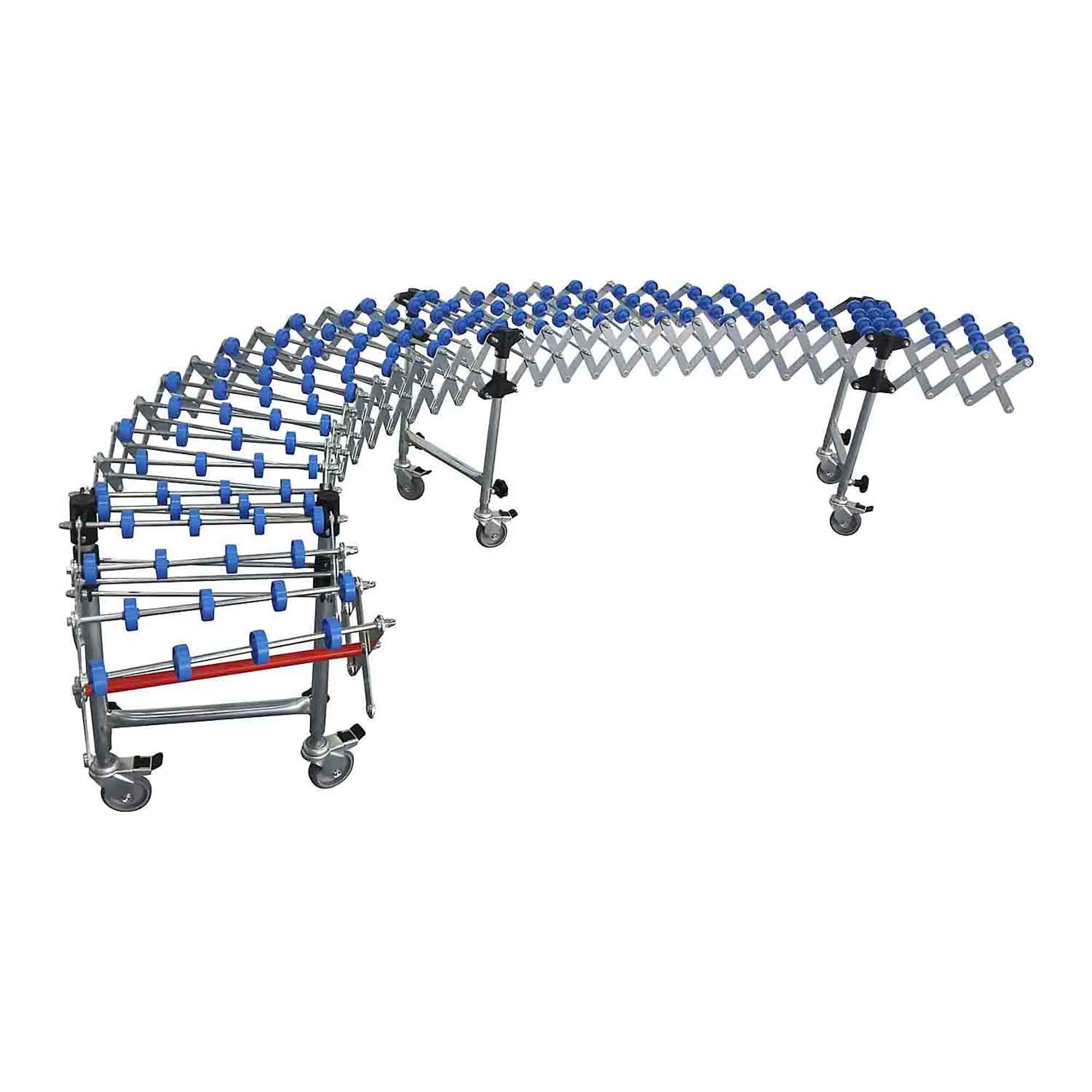 GURA Scheren-Röllchenbahn Serie 11000 - Kunststoffröllchen Ø 48 mm 06-606n-100388 in verschieden Längen und Breiten erhältlich GURA