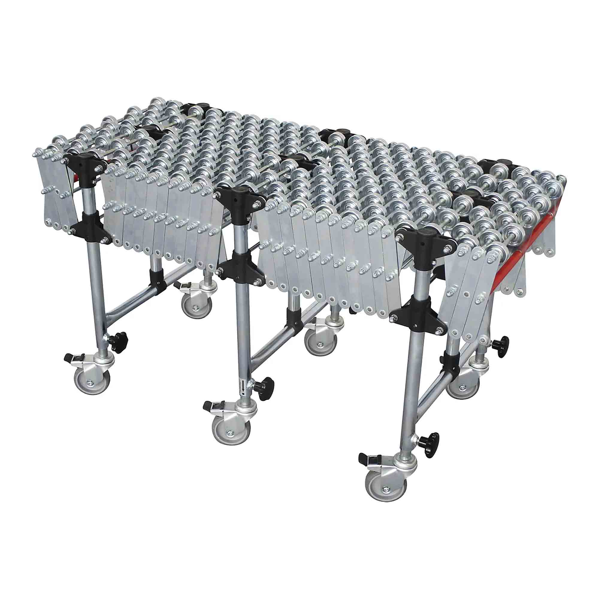 GURA Scheren-Röllchenbahn Serie 11000 - Stahlröllchen Ø 48 mm 06-606n-100417 in verschieden Längen und Breiten erhältlich GURA