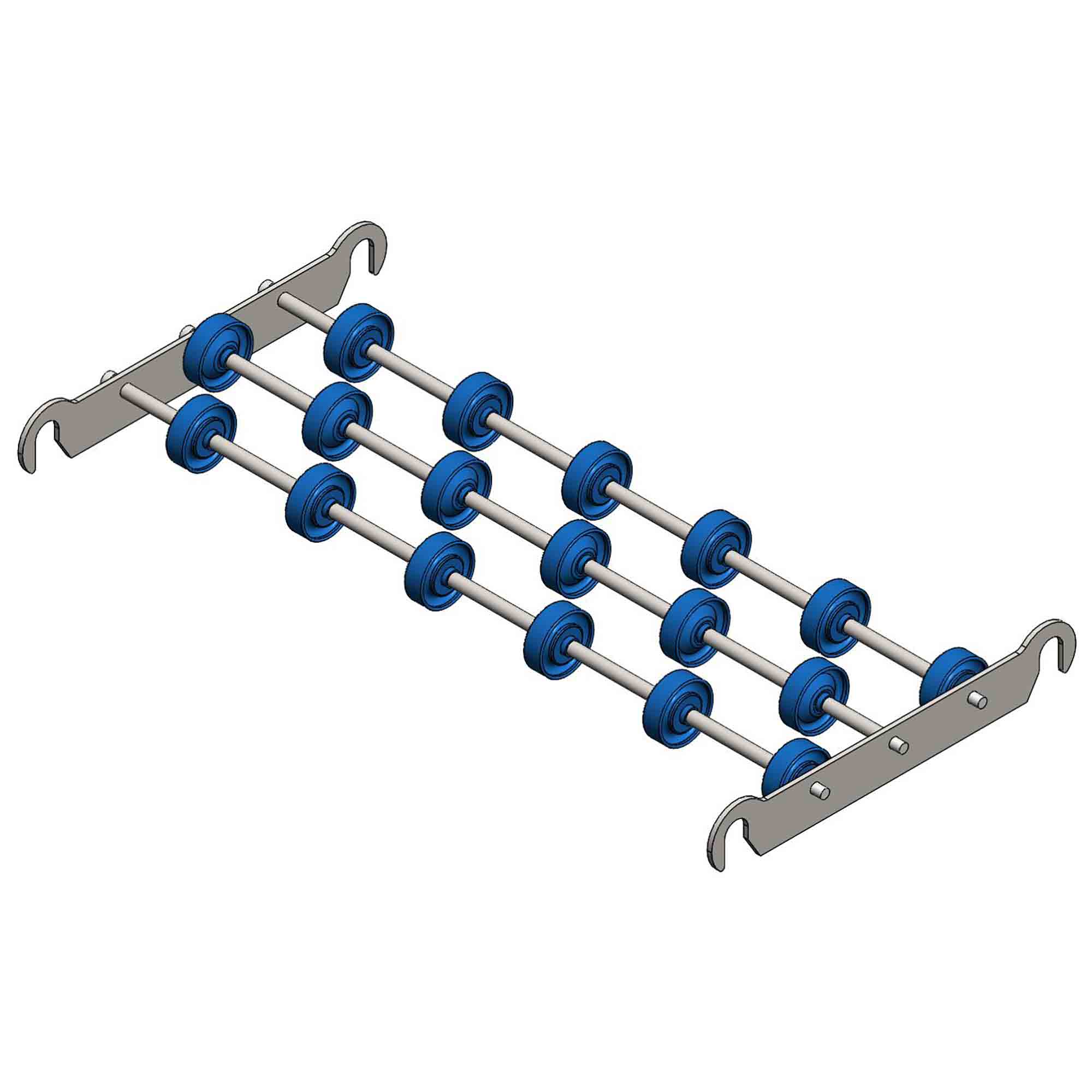 GURA Verbindungsstück für Rollenbahnen - Kunststoffröllchen Ø 48 mm 06-606n-100446 in verschiedenen Breiten erhältlich GURA