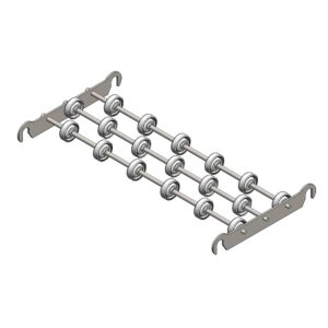 GURA Verbindungsstück für Rollenbahnen - Stahlröllchen Ø 48 mm