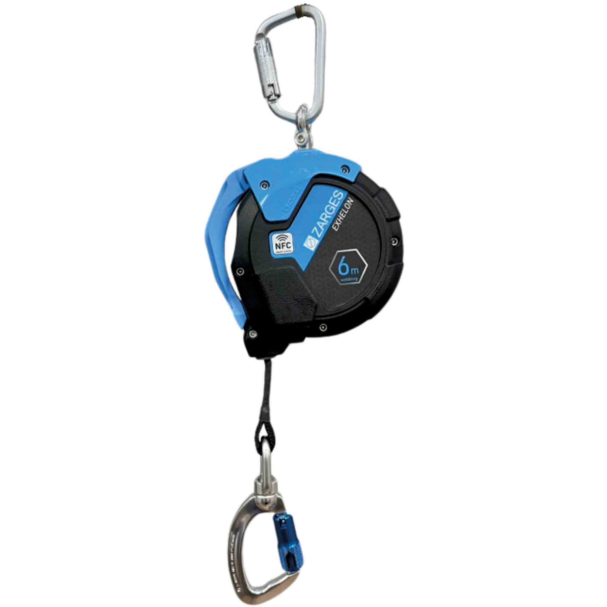 Zarges Höhensicherungsgerät EXHELON mit Gurtband 09-901n-100078 6 m Gurtband Zarges