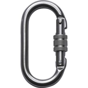 Zarges Drehverschluß Karabiner Stahl, symmetrisch